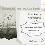 Wracamy po wakacjach…