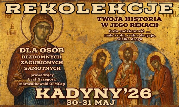 Rekolekcje dla osób bezdomnych 2026